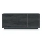 Dressoir van gelakt hout met 2 of 3 keramische deuren Made in Italy - Fiorenza Viadurini