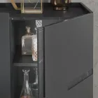 Madia in melamine en Mdf met laminaat inzetstukken Made in Italy - Gordita Viadurini