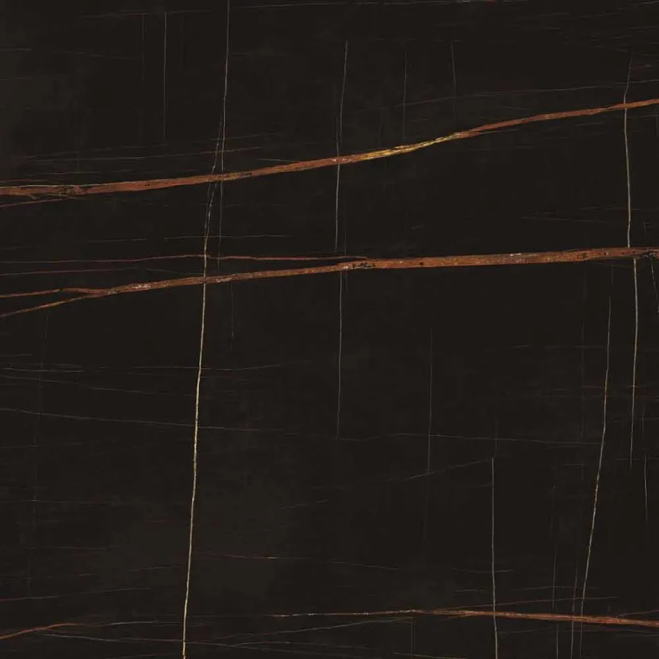 Modern houten dressoir met blad en deur in marmergrijs Made in Italy - Wonka Viadurini