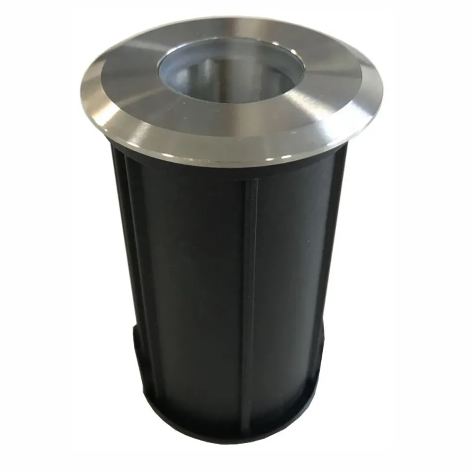 Marker 2W Led Ronde Buitenspot in 316 RVS, 4 Stuks - Solina Viadurini