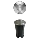 2W RVS Verzonken Outdoor Led Marker 4 Stuks - Elisir Viadurini