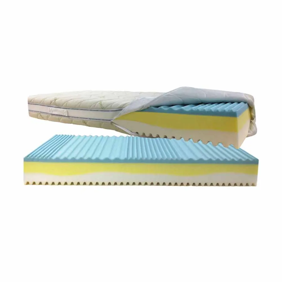 Matras Bio 3 vierkante anderhalf Viadurini