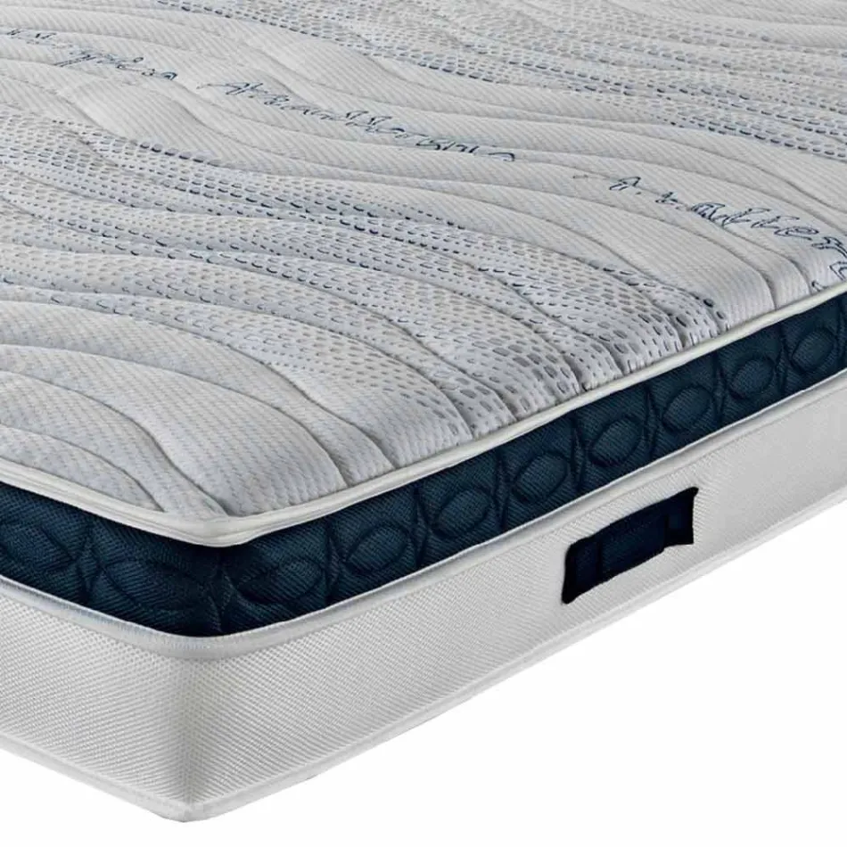 Vierkante en middelhoge matras 22 cm in Memory Aloe Feel Made in Italy - Duran Viadurini