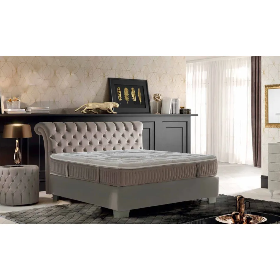 Single Matras in Memory Vitaminic High 25 cm Made in Italy - Oranje Viadurini