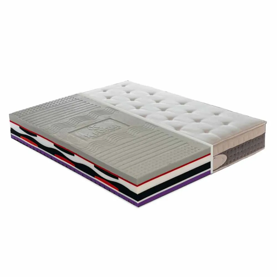 Enkele matras in hoge dichtheid Memory Xform Made in Italy - Silvestro Viadurini
