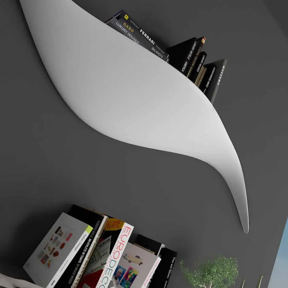 Moderne design wandplank gemaakt in Italië, Tuscania Viadurini