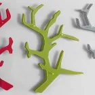 Wandplank van plexiglas met kapstokken Made in Italy - Neon Viadurini