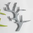 Wandplank van plexiglas met kapstokken Made in Italy - Neon Viadurini