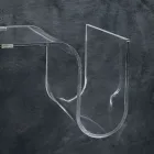 Designplank in transparant acrylkristal Made in Italy - Teride Viadurini