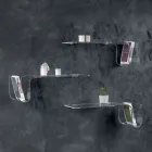 Designplank in transparant acrylkristal Made in Italy - Teride Viadurini