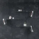 Designplank in transparant acrylkristal Made in Italy - Teride Viadurini