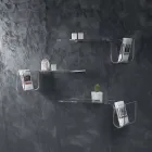 Designplank in transparant acrylkristal Made in Italy - Teride Viadurini