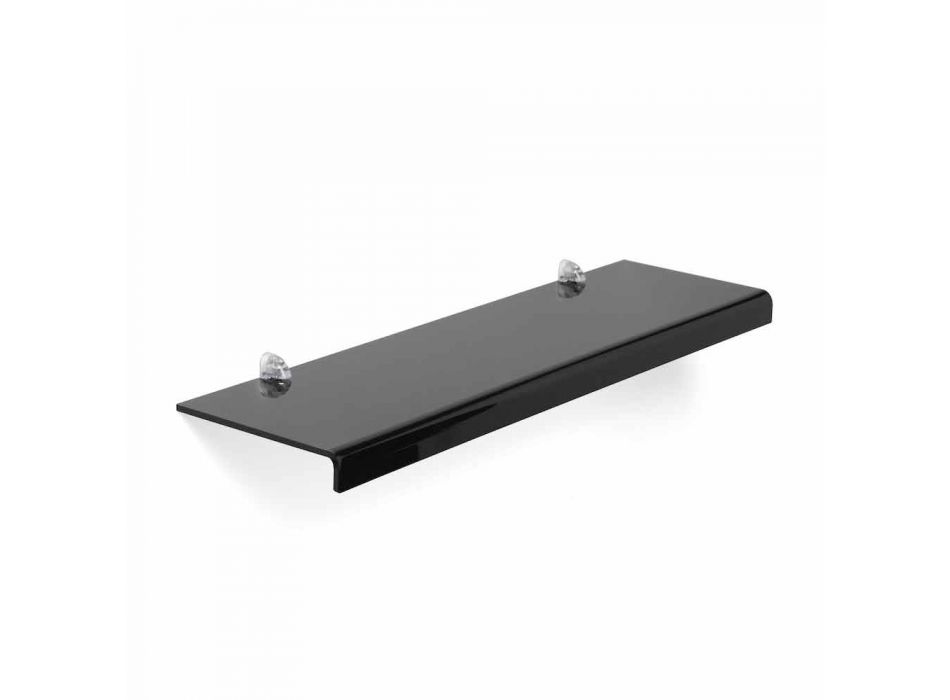 Modern design plank methacrylaat L75xP22 cm, Andre Viadurini