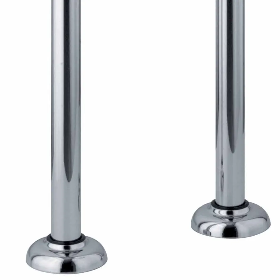 Kolommengkraan voor bad met douche in messing Made in Italy - Shelly Viadurini