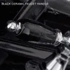 Klassieke bidetmixer in handgemaakt messing met hendel - Noriana Viadurini