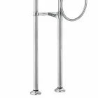 Klassieke vloermixer voor bad Made in Italy Brass - Omidio Viadurini