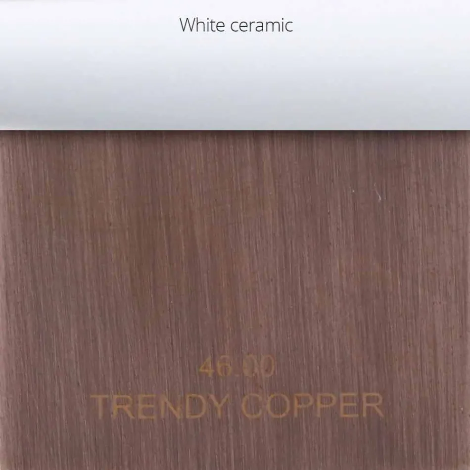 Klassieke vloermixer voor bad Made in Italy Brass - Omidio Viadurini