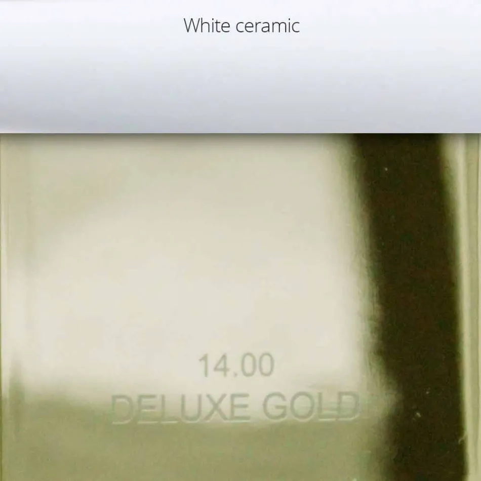 Klassieke mengkraan voor badkuip op de vloer in messing Made in Italy - Panico Viadurini