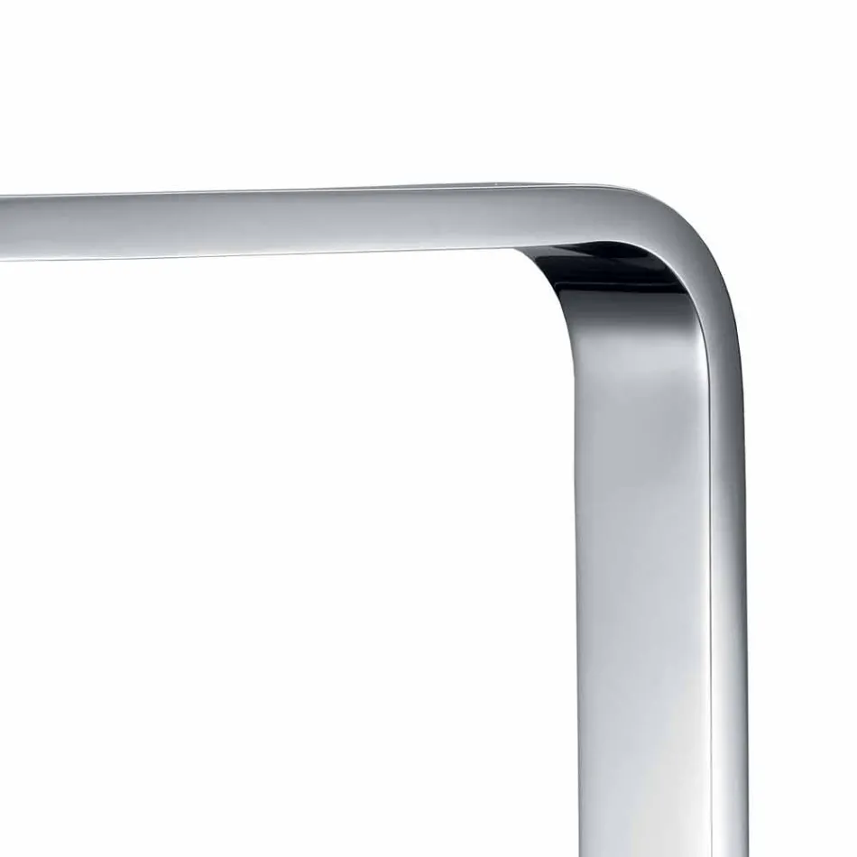 Mengkraan met verstelbare uitloop voor wastafel in messing Made in Italy - Alibi Viadurini