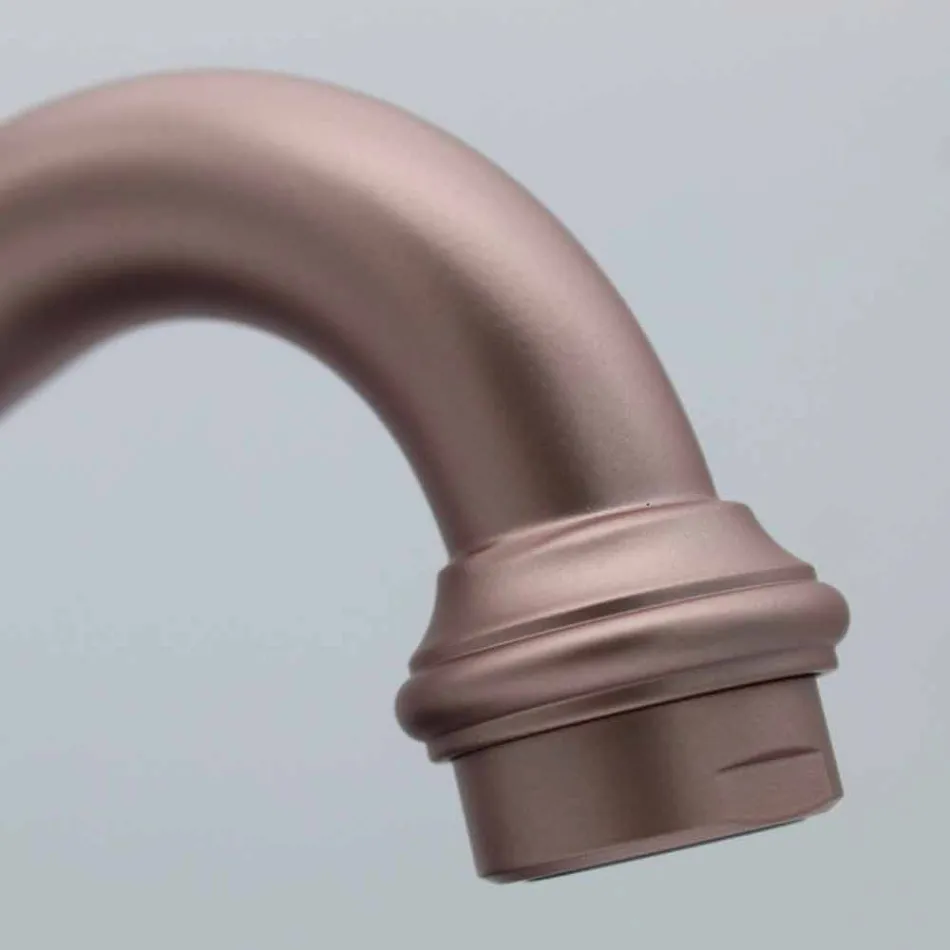 Chroom of gekleurd design messing wastafelmengkraan Made in Italy - Sophie Viadurini