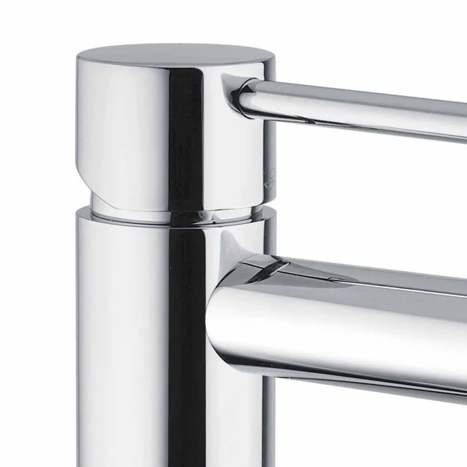 Badkamer wastafelmengkraan in verchroomd messing zonder afvoer Made in Italy - Ermia Viadurini