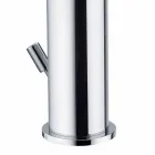 Wastafelmengkraan met uitloop 200 mm hartafstand in messing Made in Italy - Liro Viadurini