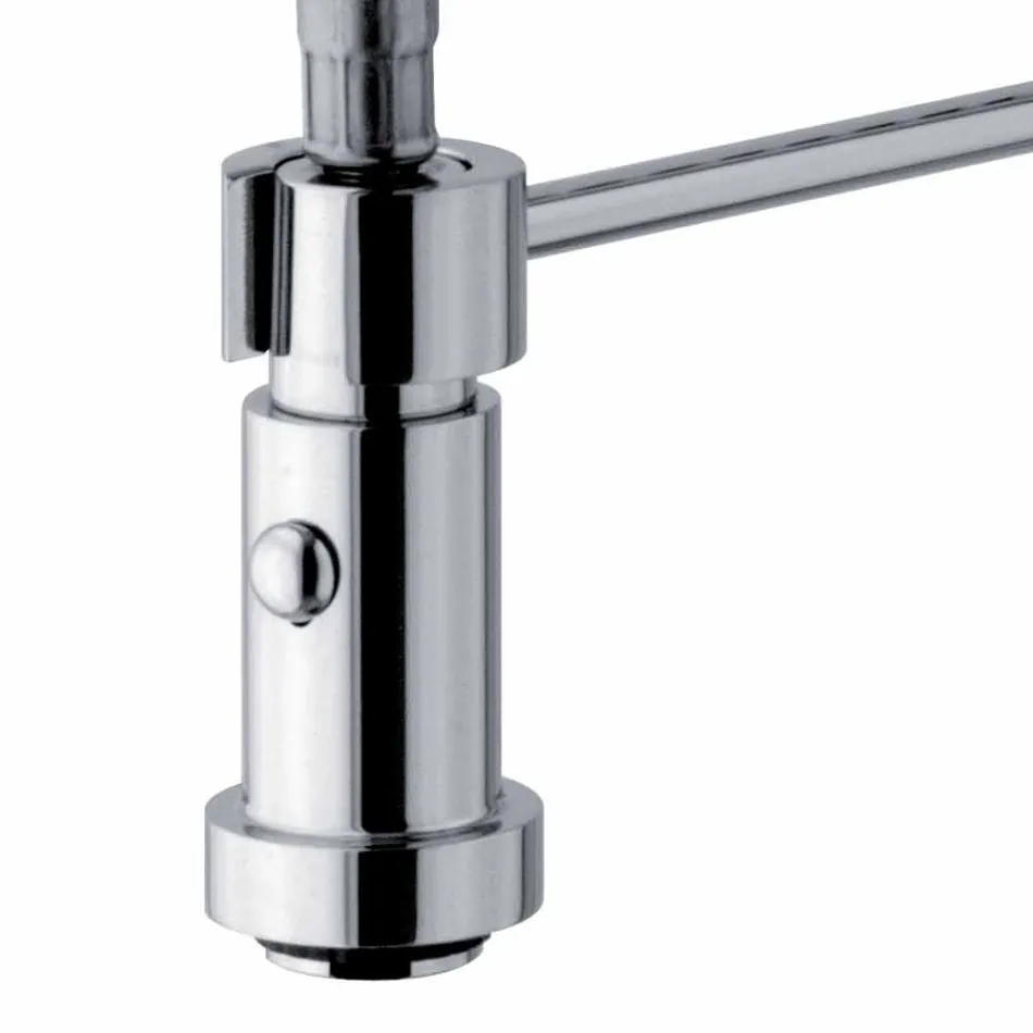 Aanrechtmengkraan met verstelbare koperen pijp Made in Italy - Cory Viadurini