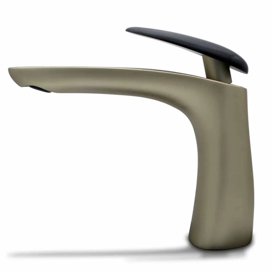 Moderne mixer in gekleurd messing of chroom van Made in Italy Design - Sergio Viadurini