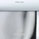 Moderne mixer in gekleurd messing of chroom van Made in Italy Design - Sergio Viadurini