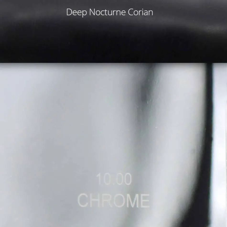 Moderne mixer in gekleurd messing of chroom van Made in Italy Design - Sergio Viadurini