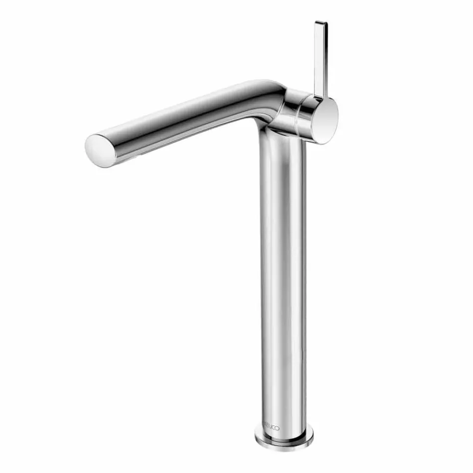 Moderne eengreepsmengkraan voor wastafel zonder metalen afvoer - Pinto Viadurini