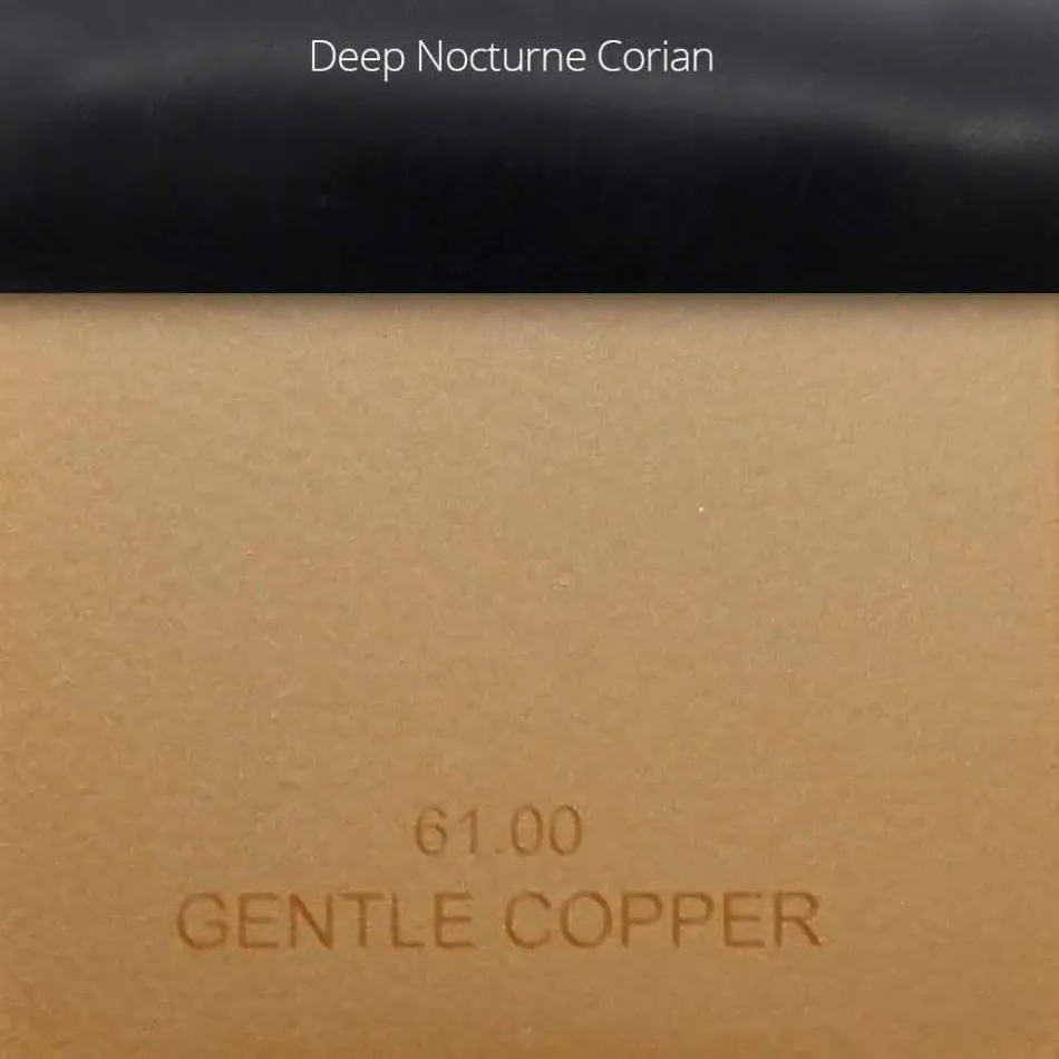 Badmengkraan in messing van Made Italy Design - Benello Viadurini