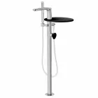 Moderne badmengkraan op de vloer gemaakt in Italië - Palimio Viadurini