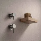 Douchemengkraan met aparte platen in AISI 316L staal - Klauwen  Viadurini