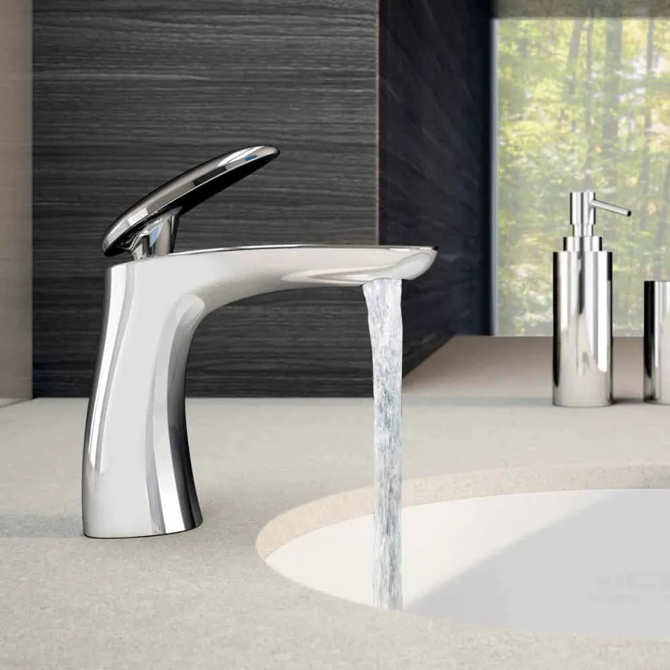 Chroom messing wastafelmengkraan Made in Italy - Filipo Viadurini