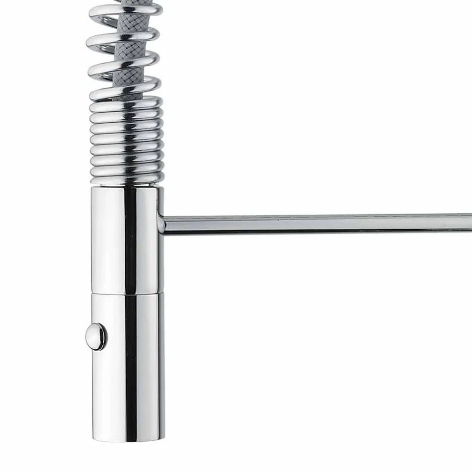 Verstelbare wastafelmengkraan met messing veer Made in Italy - Cardio Viadurini