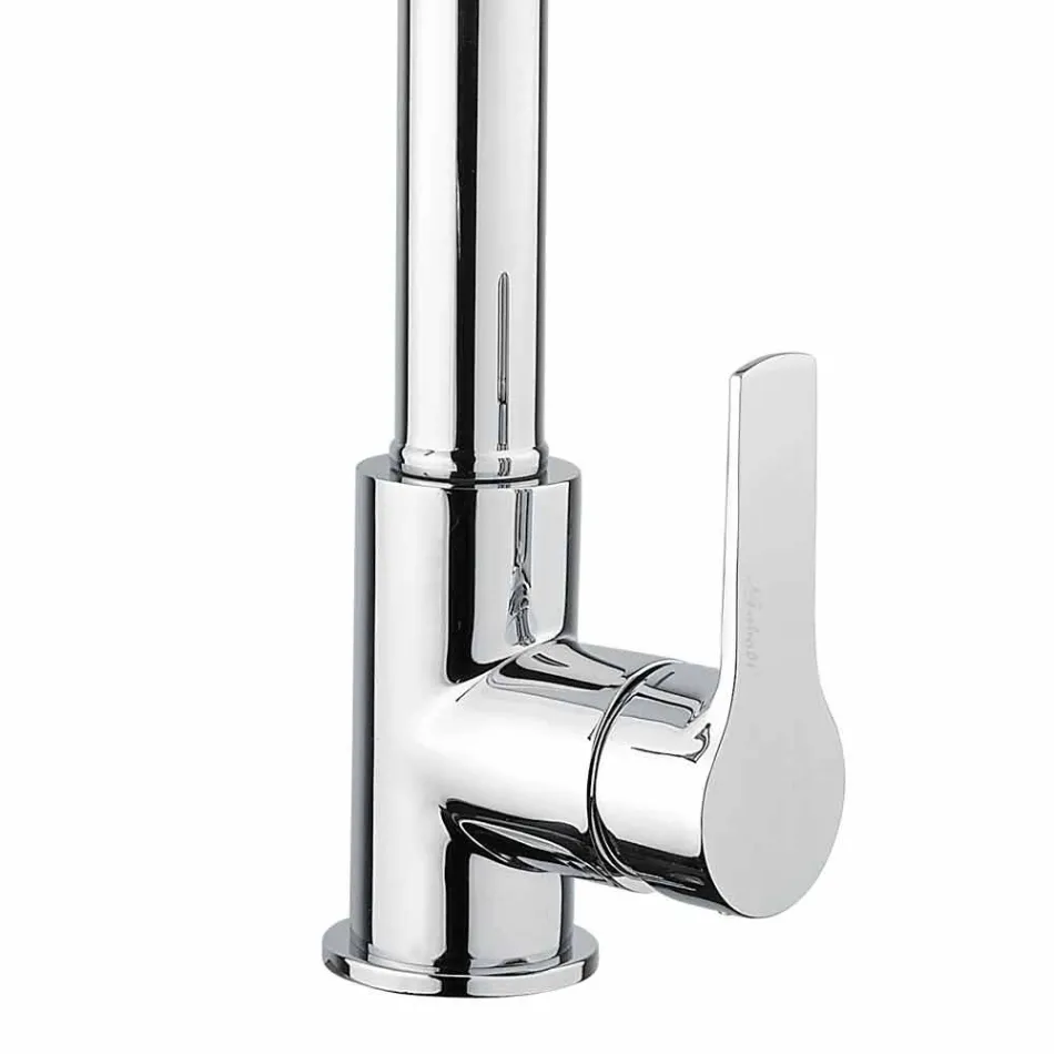 Verstelbare wastafelmengkraan met messing veer Made in Italy - Cardio Viadurini