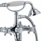 Klassiek design badmengkraan in messing Made in Italy - Lisca Viadurini