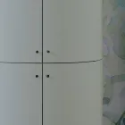 Badkamerkast met vier deuren die 3 planken sluiten Made in Italy - Candy Viadurini