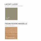 Badkamermeubel met wastafel in gelakt hout 120x85x46cm Amber, made in Italy Viadurini