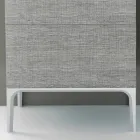 Badkamermeubel met geïntegreerde wastafel in Ambra ecolegno, made in Italy Viadurini