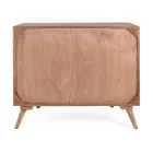 Sheesham Design houten ladekast 3 lades Homemotion - Fregene Viadurini