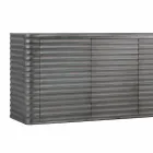 Mobile met 4 houten deuren gegoten ontwerp, L230xP49 cm, Dana Viadurini