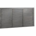 Mobile met 4 houten deuren gegoten ontwerp, L230xP49 cm, Dana Viadurini