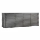 Mobile met 4 houten deuren gegoten ontwerp, L230xP49 cm, Dana Viadurini