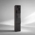 Kabinet column in geborsteld lariks Azalea Viadurini