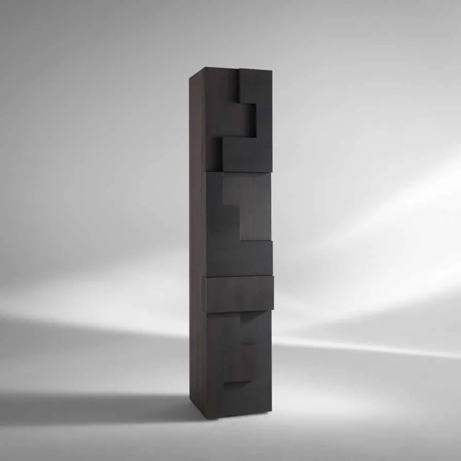 Kabinet column in geborsteld lariks Azalea Viadurini