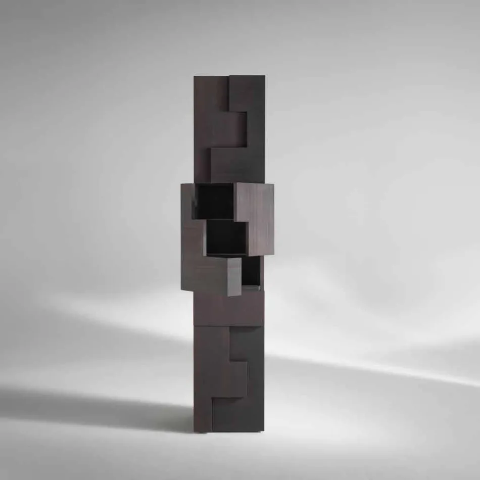 Kabinet column in geborsteld lariks Azalea Viadurini