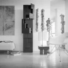 Kabinet column in geborsteld lariks Azalea Viadurini