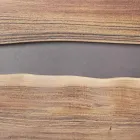 Verrijdbaar dressoir 4 deuren Acaciahout Naturalistic Homemotion - Maramero Viadurini